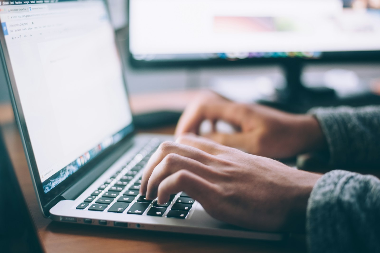 A creator building an online course